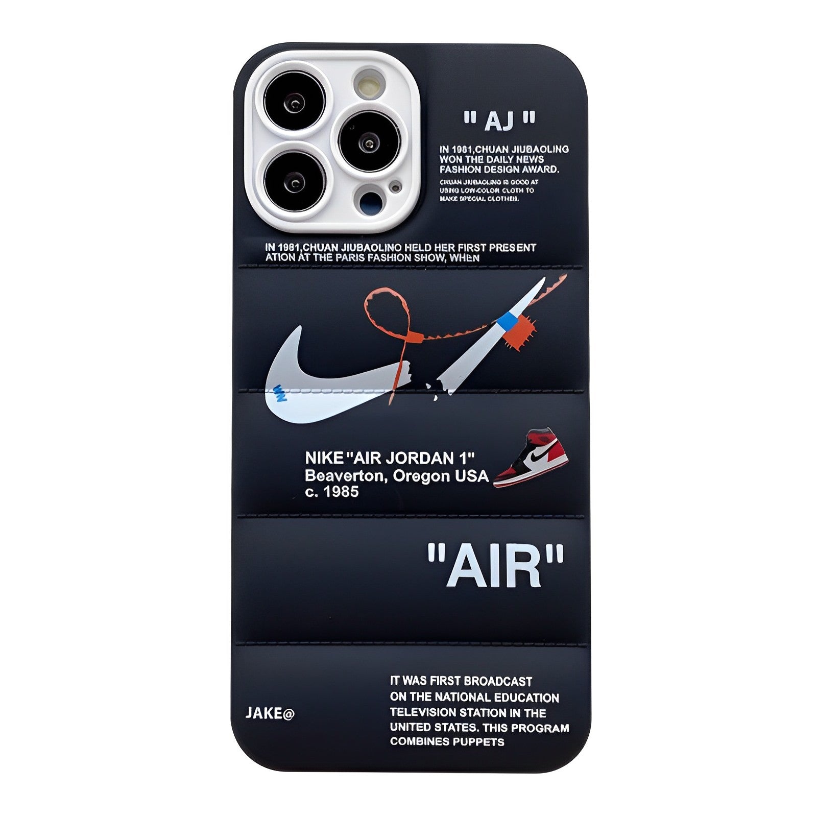 NIKE × Air Jordan Down Jacket iPhone Case