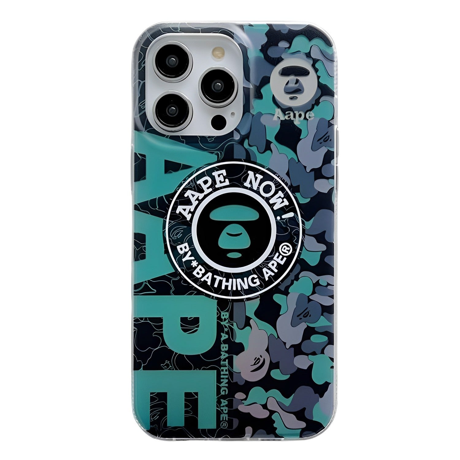 BAPE Camouflage Trend iPhone Case With Magsafe