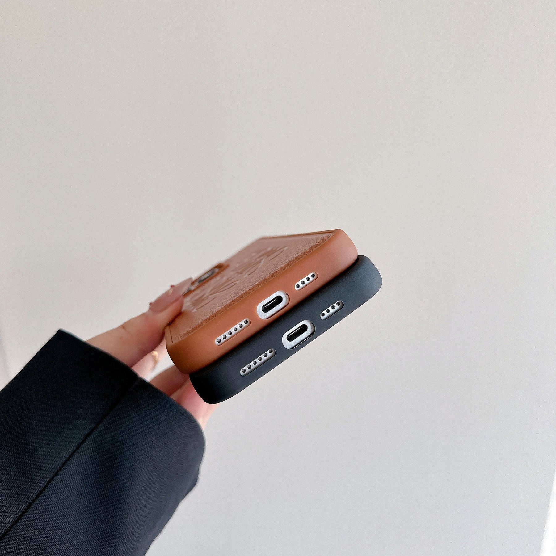 Loewe Retro Leather iPhone Case