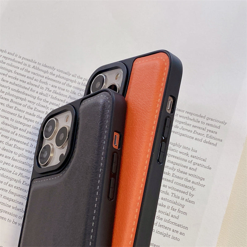 NIKE Leather Simple iPhone Case