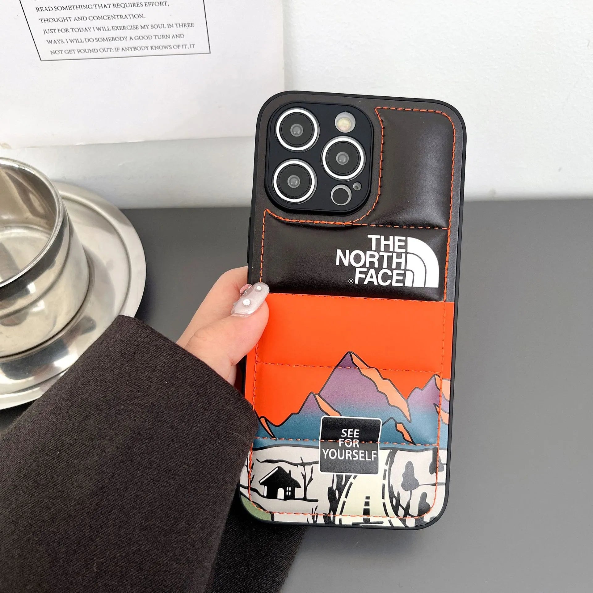 The North Face Goose Down Socket iPhone Case