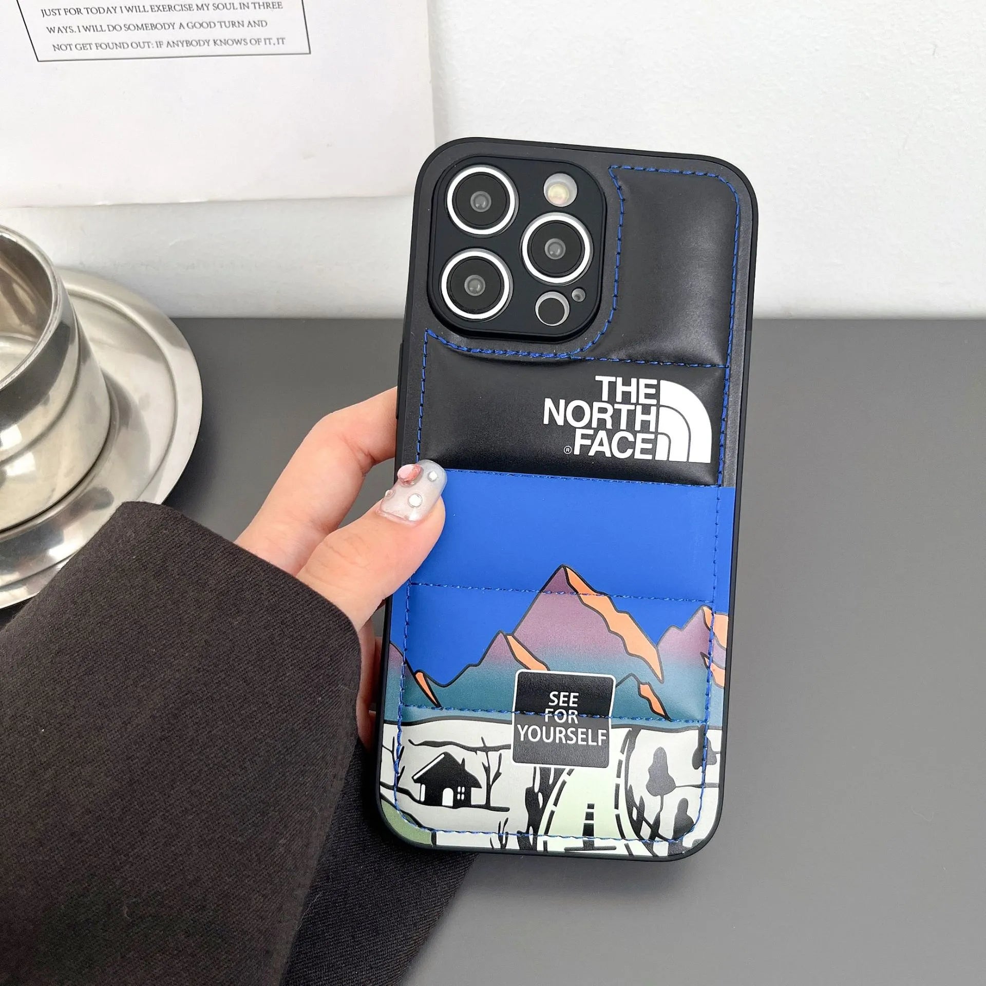 The North Face Goose Down Socket iPhone Case