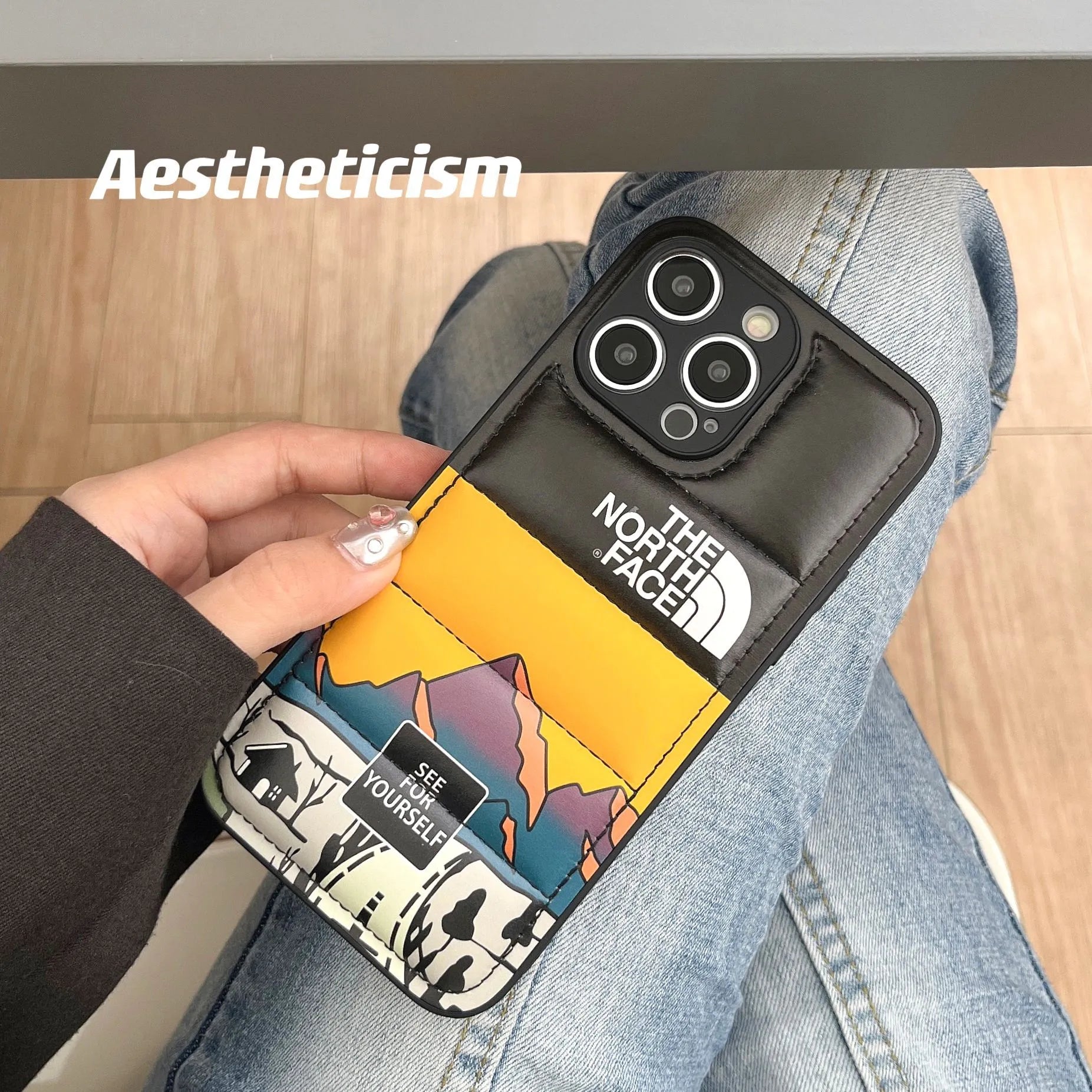 The North Face Goose Down Socket iPhone Case