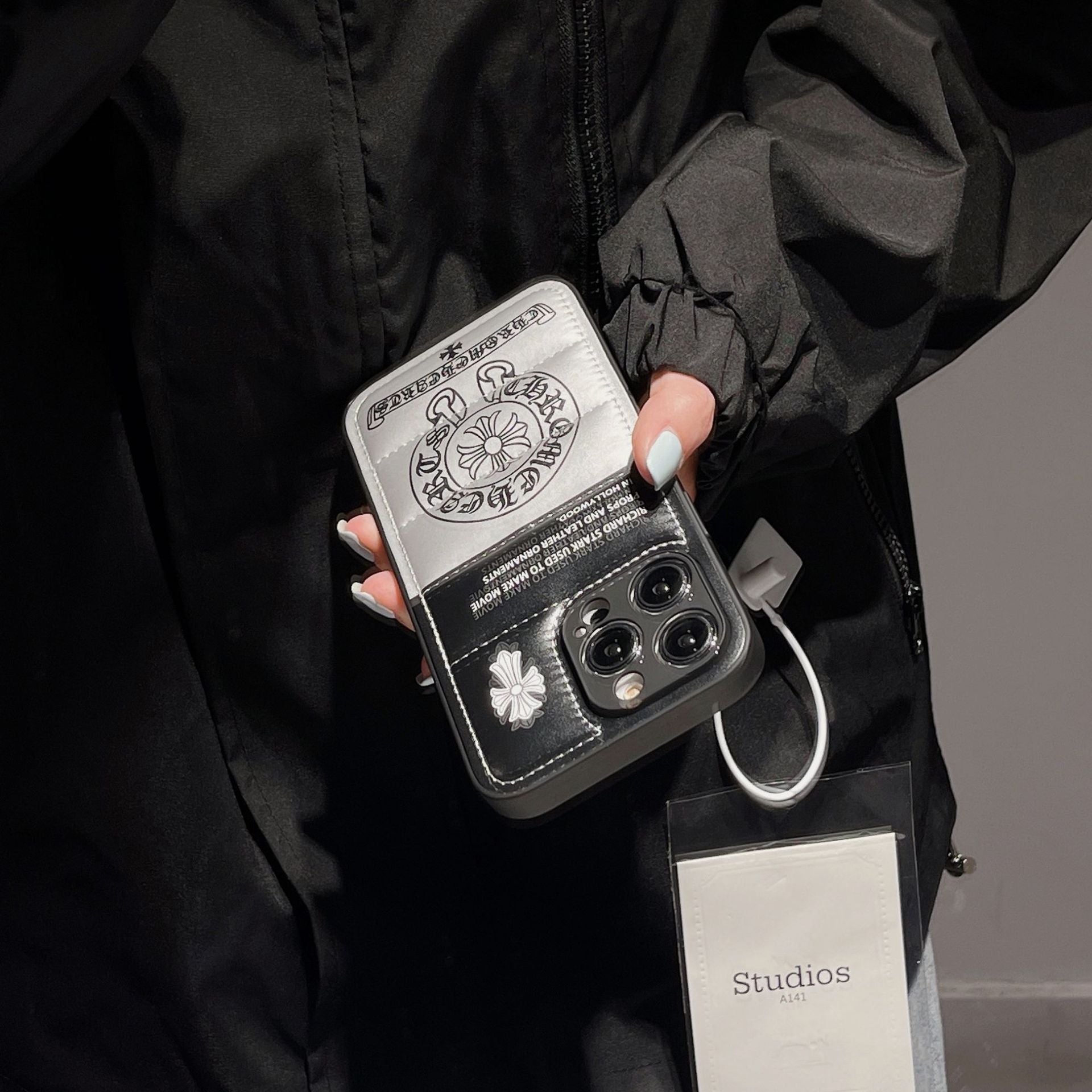 Chrome Hearts Down Jacket iPhone Case