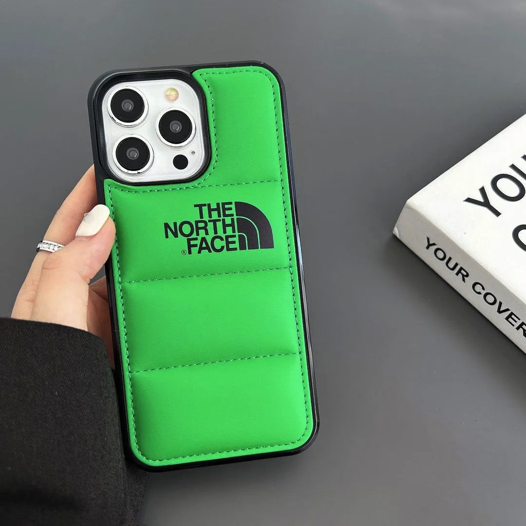 The North Face 3D Goose Down Socket iPhone Case