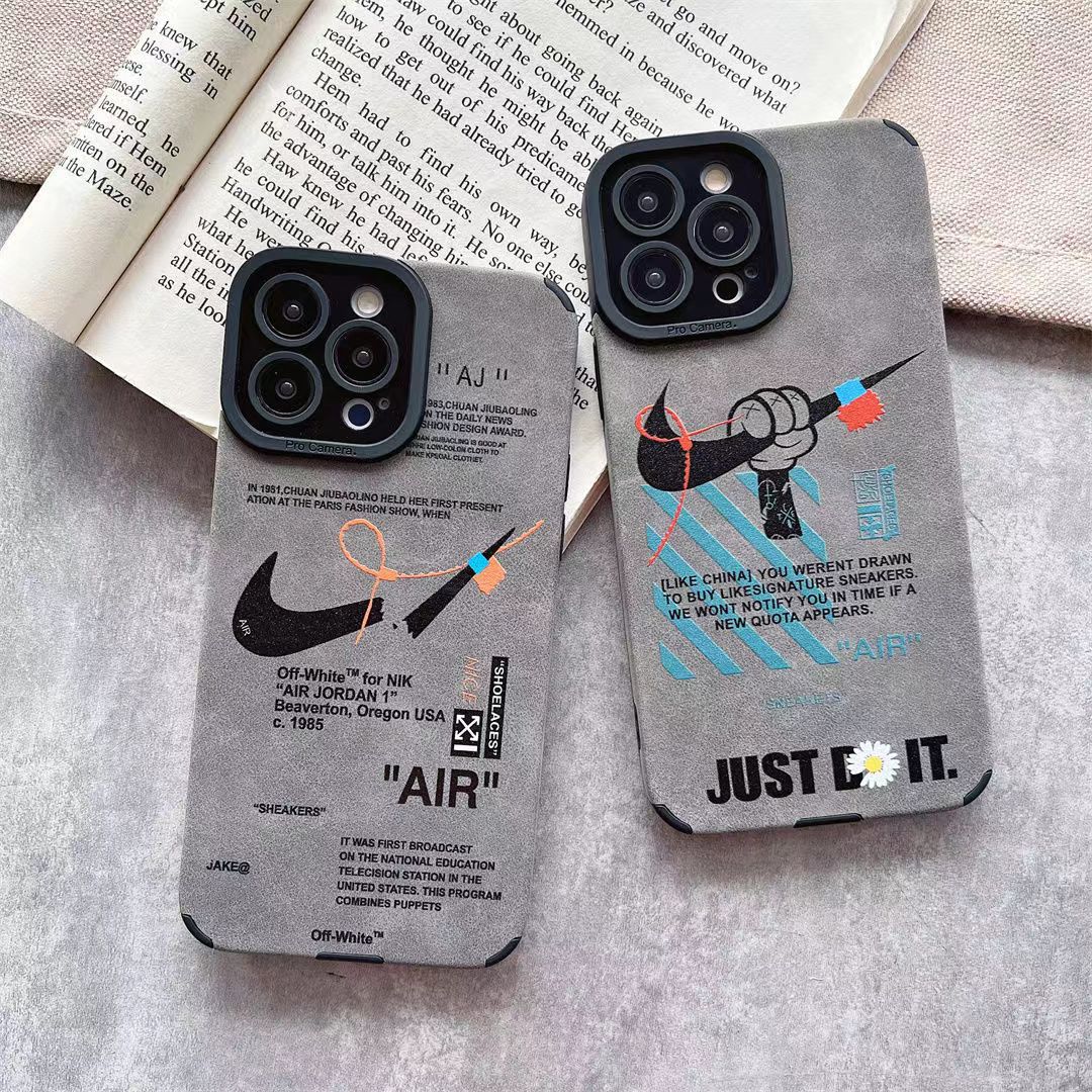 Suede Leather NIKE × Air Jordan 1 iPhone Case