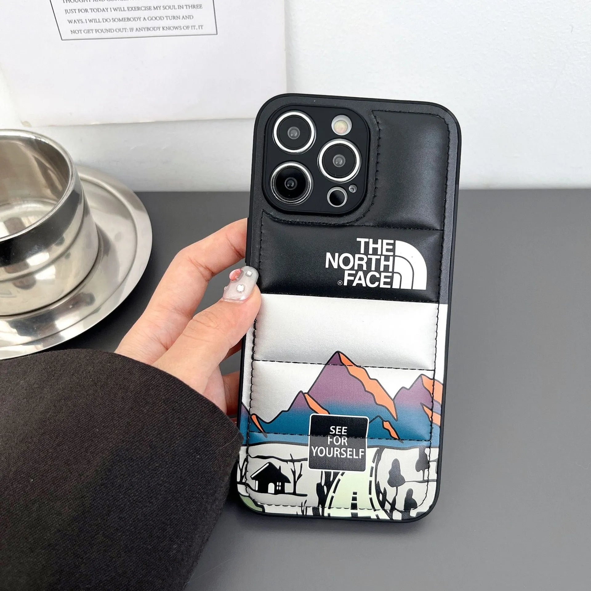 The North Face Goose Down Socket iPhone Case