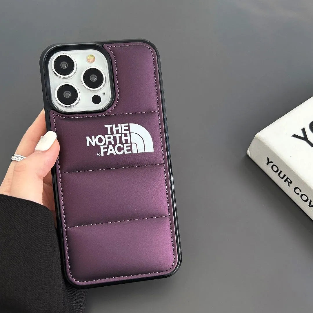 The North Face 3D Goose Down Socket iPhone Case