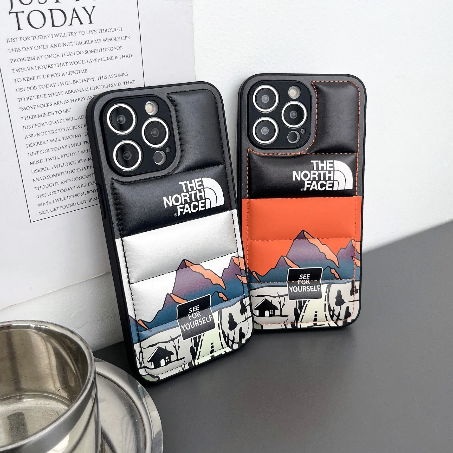 The North Face Goose Down Socket iPhone Case