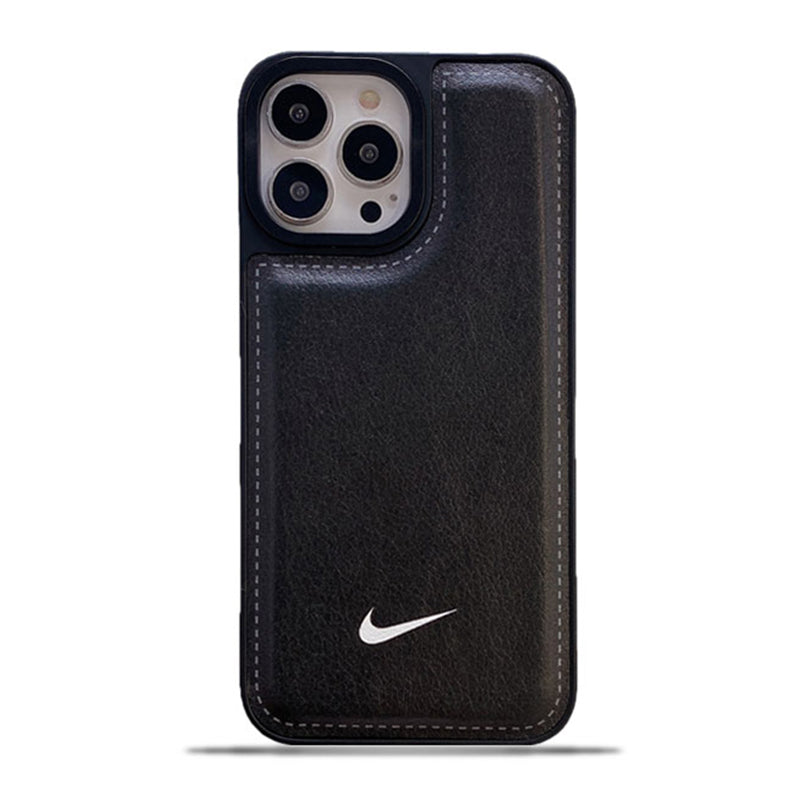 NIKE Leather Simple iPhone Case