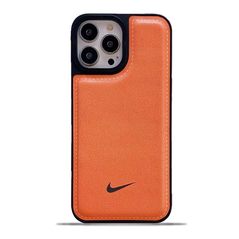 NIKE Leather Simple iPhone Case