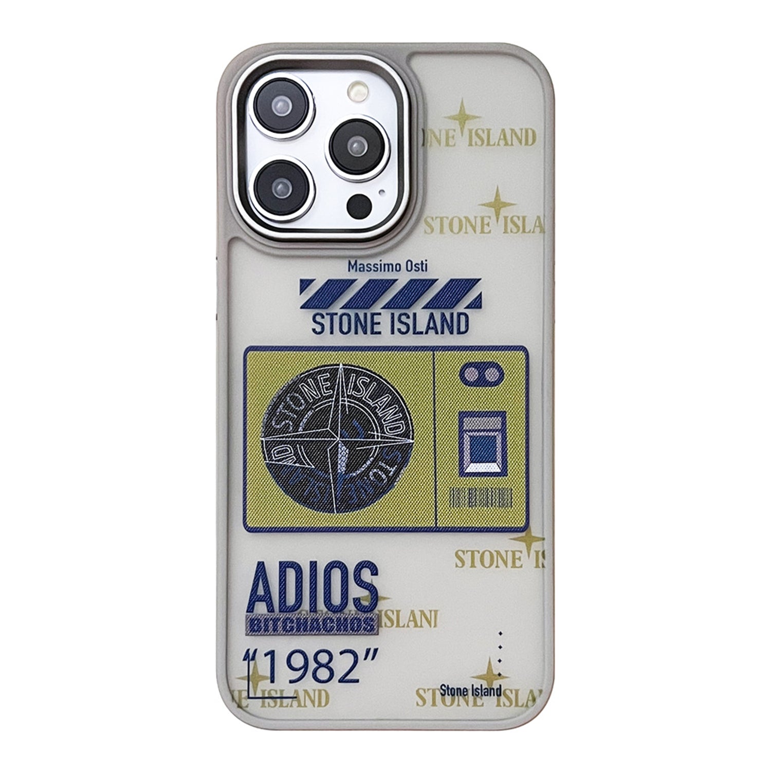 Stone Island Trend Label iPhone Case