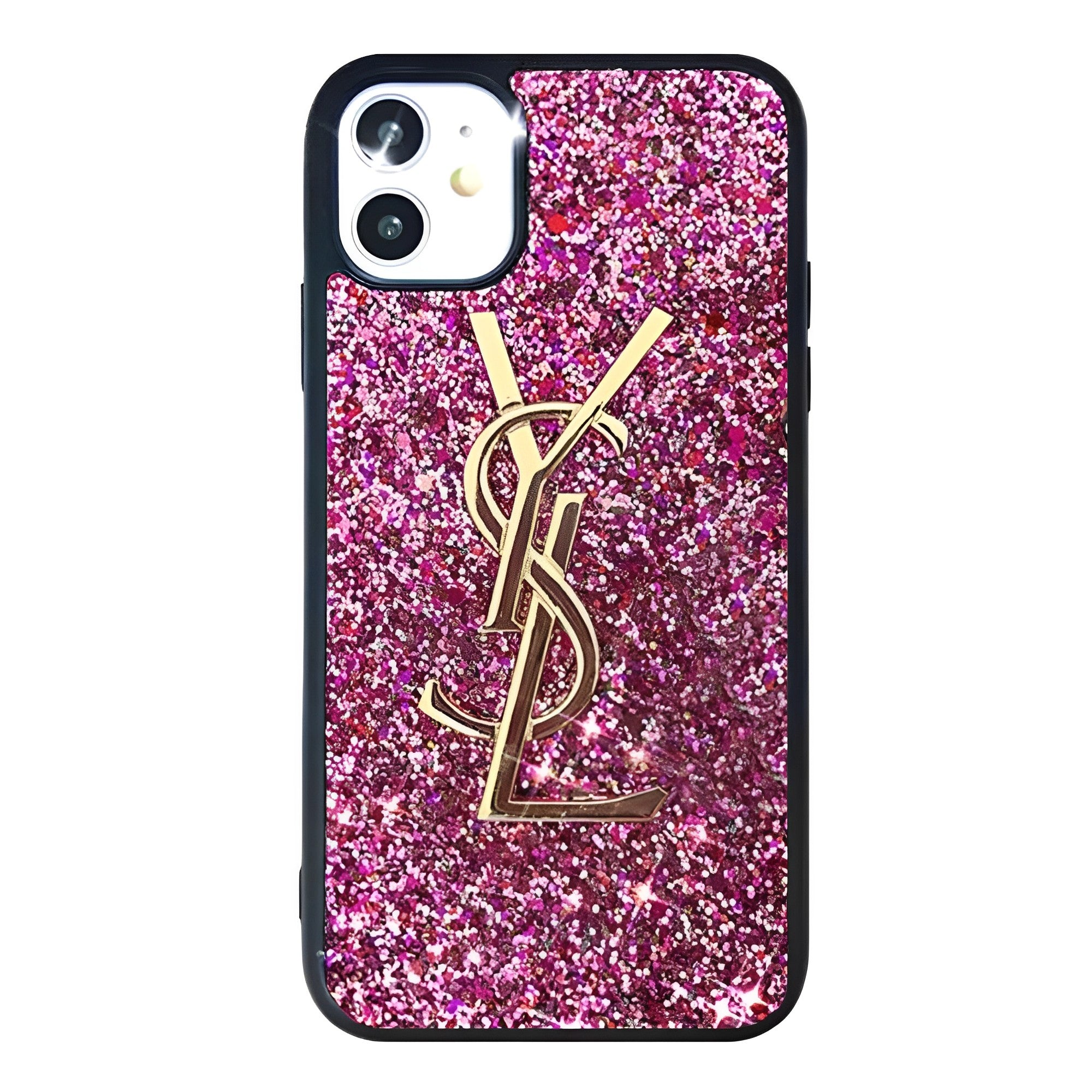 YSL Glitter iPhone Case