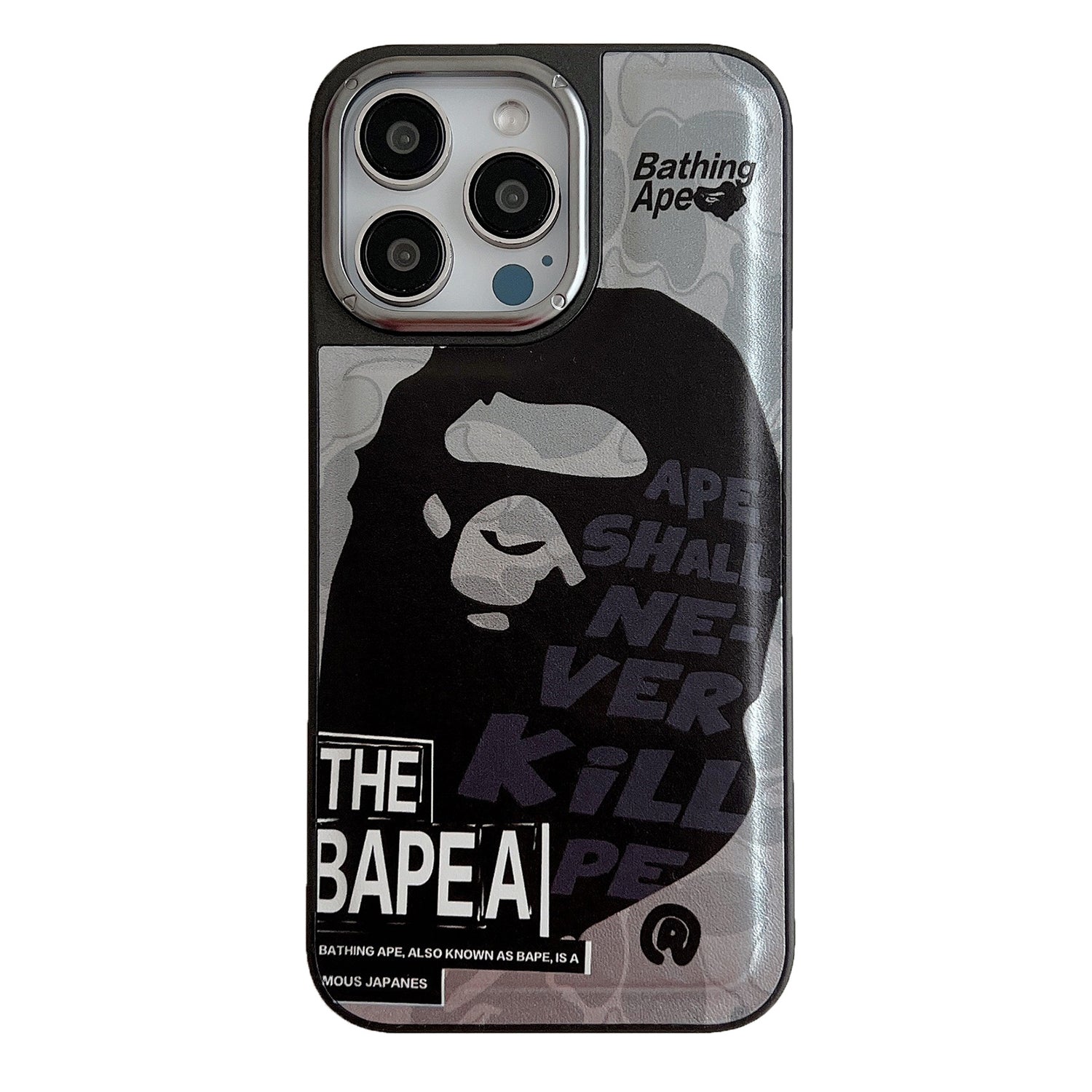 BAPE Camouflage Label iPhone Case