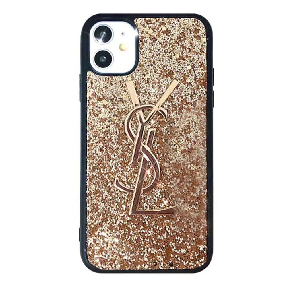 YSL Glitter iPhone Case