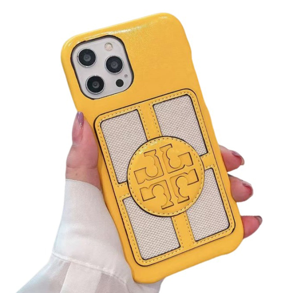 Tory Burch Retro Leather iPhone Wallet Case