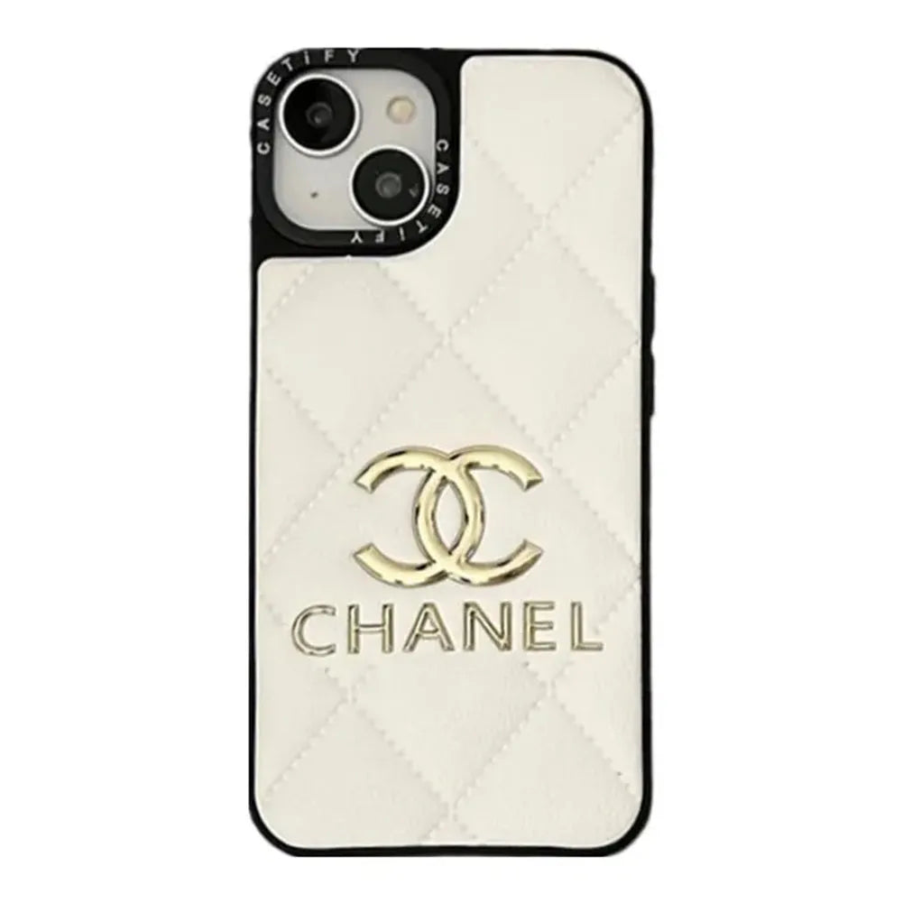 CC Leather luxury iPhone Case -Soft cushioning