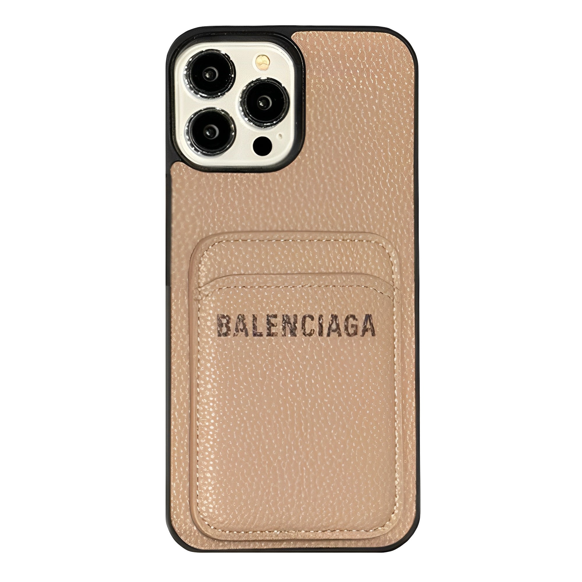 Balenciaga Leather iPhone Wallet Case