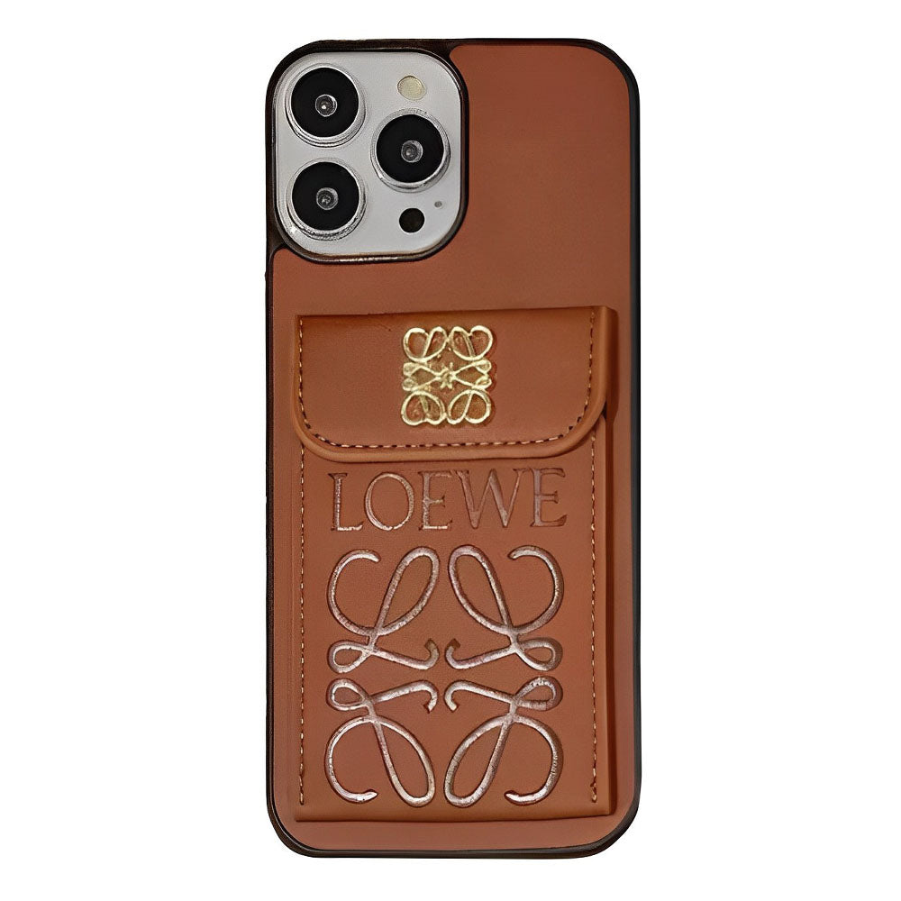 Loewe Retro Leather iPhone Wallet Case