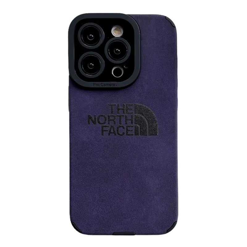 TNF  Suede leather iphone Case