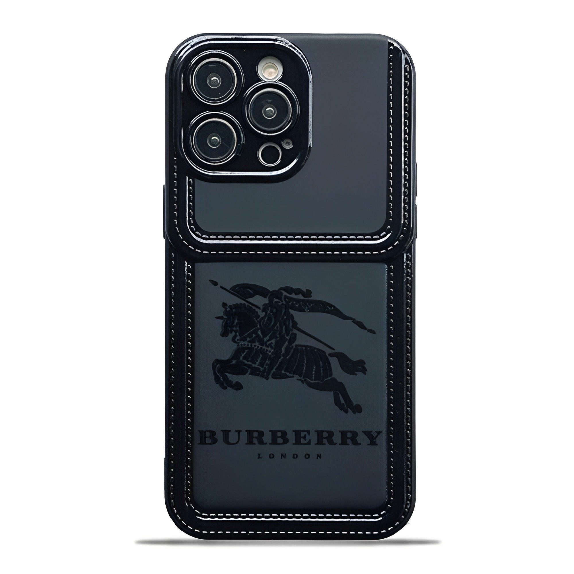 Burberry Luxurious Leather iPhone Case