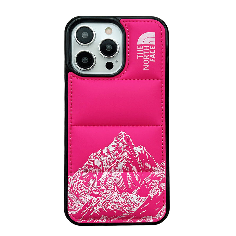 The North Face Jacket Snow Mountain iphone Case