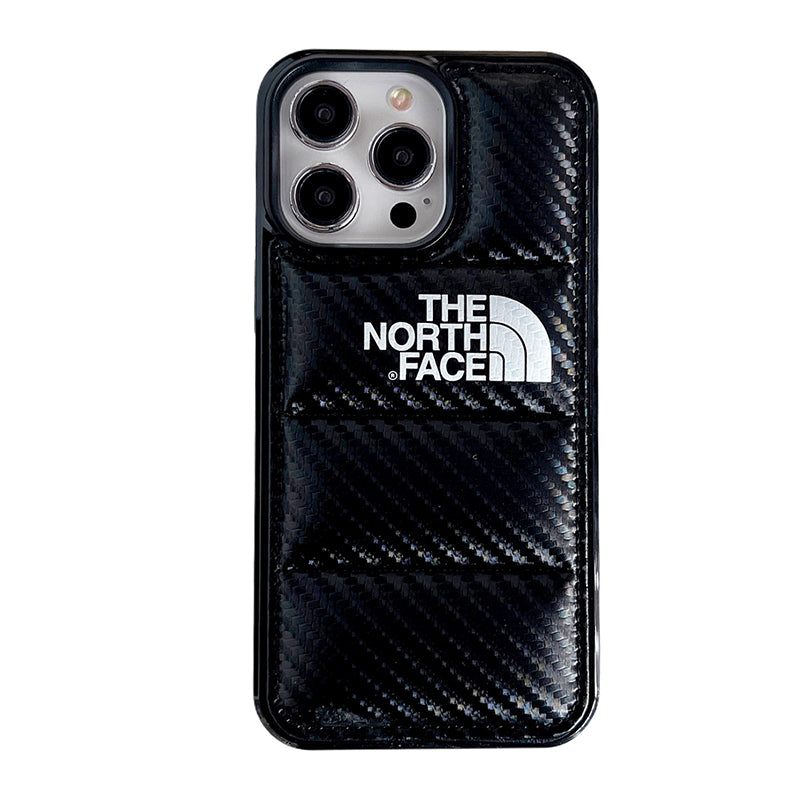 The North Face Carbon Fiber Goose DownJacket iphone Case