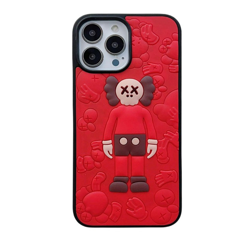 KAWS Sesame Street Dolls iPhone Case