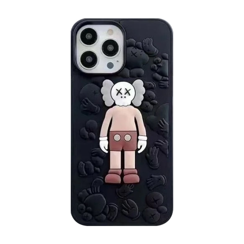 KAWS Sesame Street Dolls iPhone Case