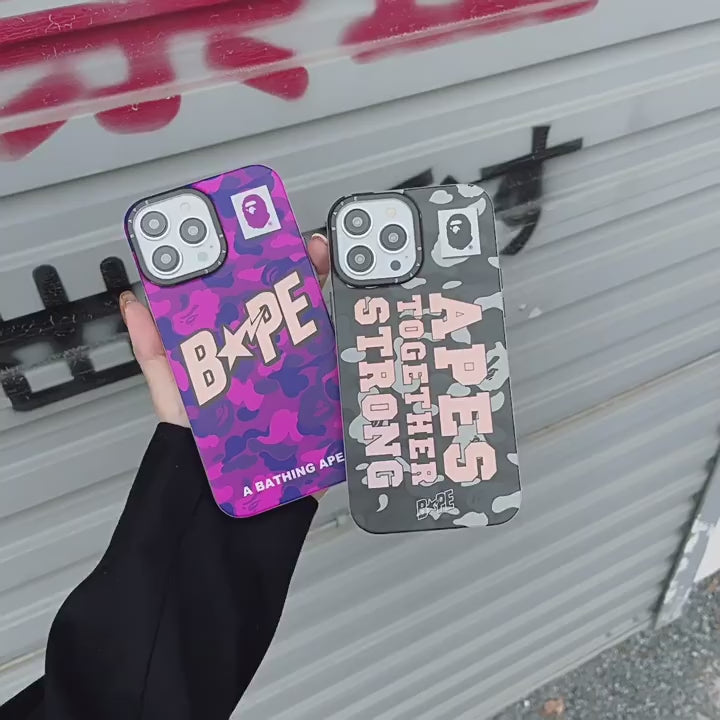 Trendy BAPE iphone Case