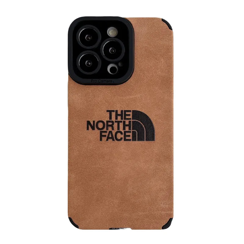 TNF  Suede leather iphone Case