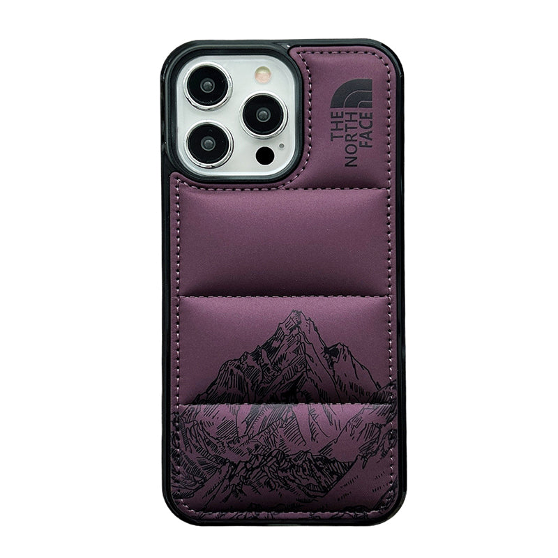 The North Face Jacket Snow Mountain iphone Case