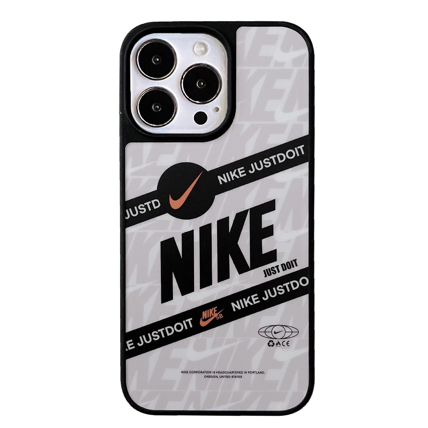 Nike ×Just Do It Matte Ins iphone Case