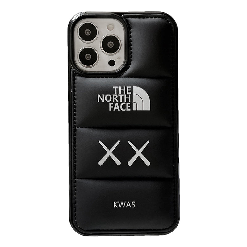 Kaws Black Down Jacket iPhone Case