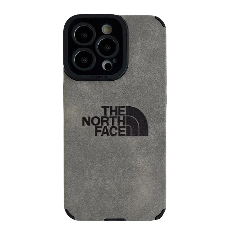 TNF  Suede leather iphone Case