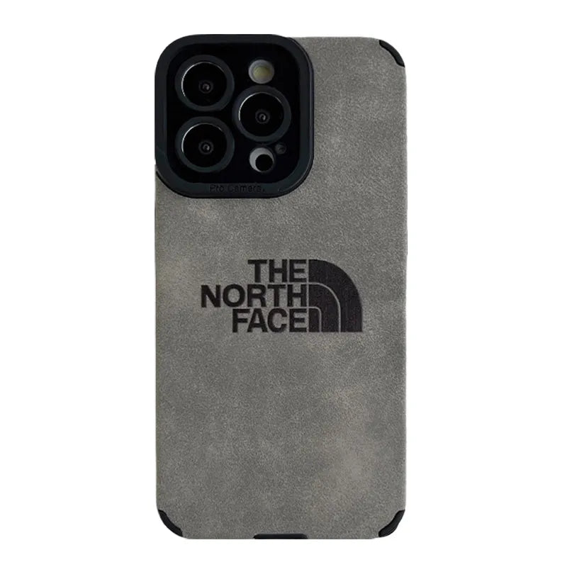 The North Face Suede leather iphone Case