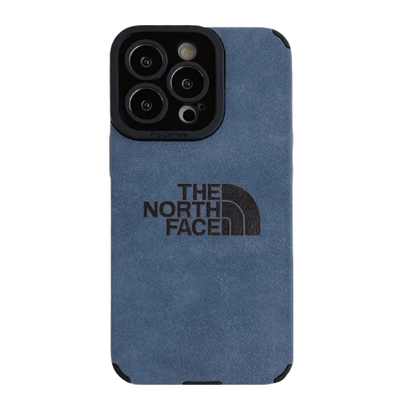 TNF  Suede leather iphone Case