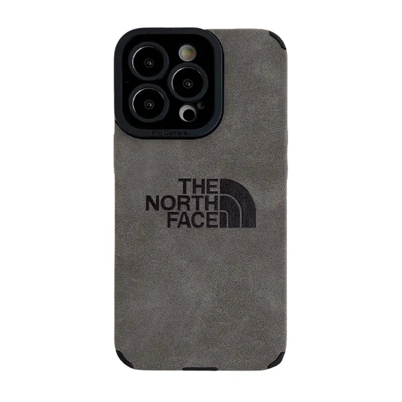 TNF  Suede leather iphone Case