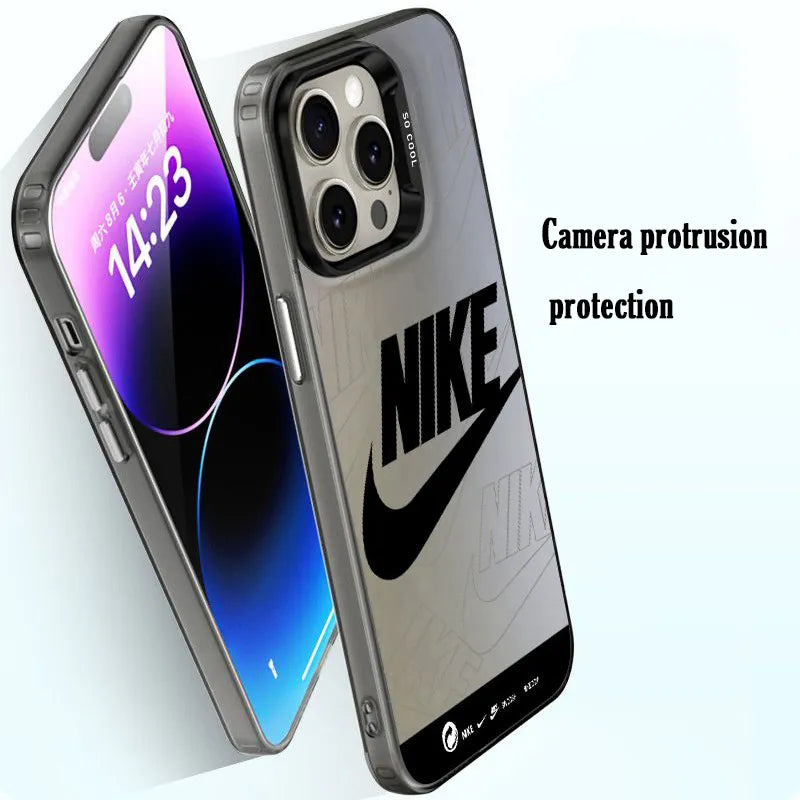 Official Original Electroplated Silver NK iphone Case