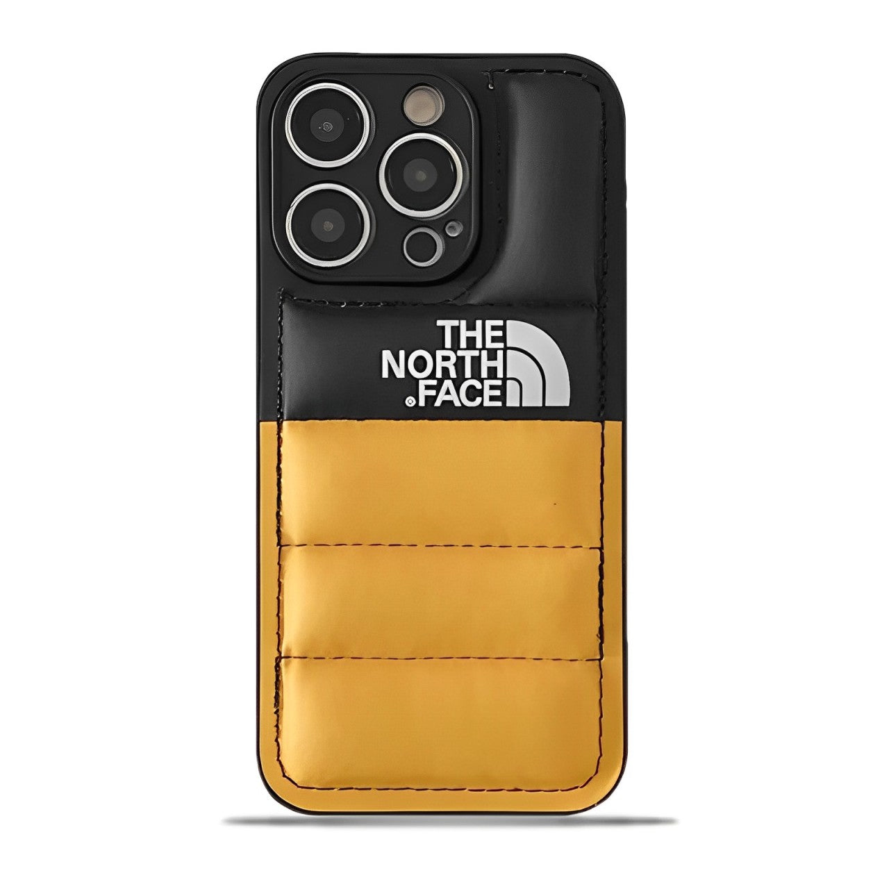 The North Face Colorblock Down Jacket iPhone Case