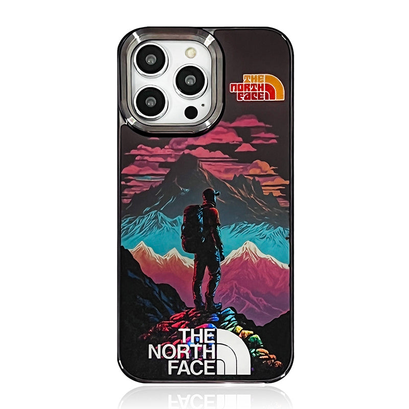 The North Face Cyberpunk Snow Mountain iPhone Case