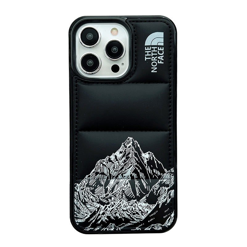 The North Face Jacket Snow Mountain iphone Case