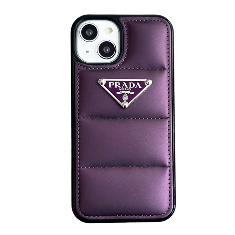 PD Goose Down Metal Triangle Label iphone Case