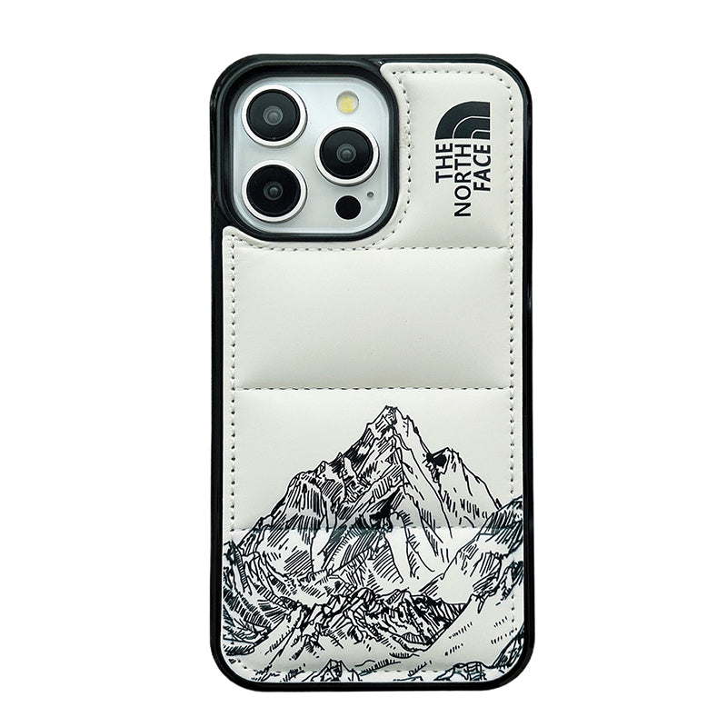 The North Face Jacket Snow Mountain iphone Case