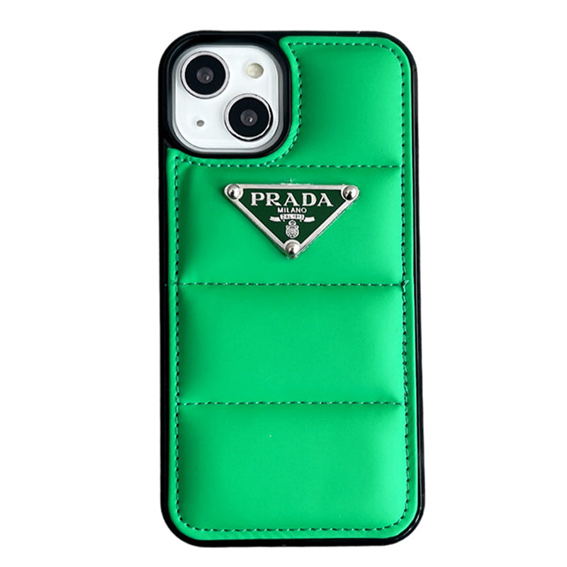 PD Goose Down Metal Triangle Label iphone Case