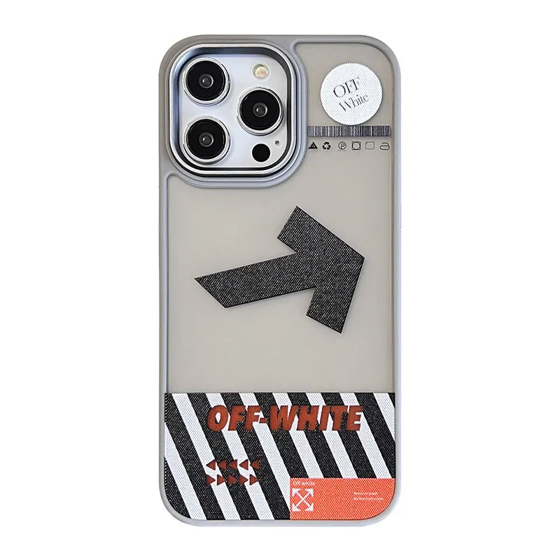 Off-White Trendy Street iPhone Case