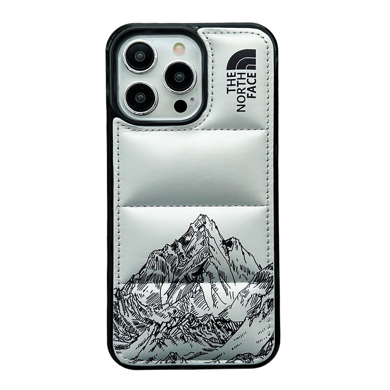 The North Face Jacket Snow Mountain iphone Case