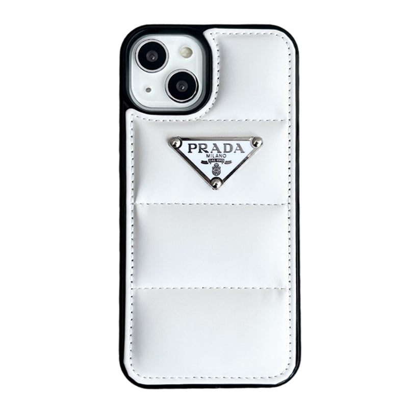 PD Goose Down Metal Triangle Label iphone Case