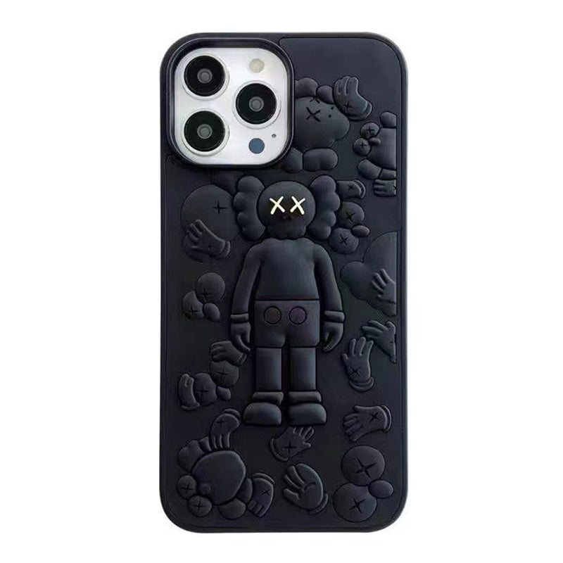 KAWS Sesame Street Dolls iPhone Case