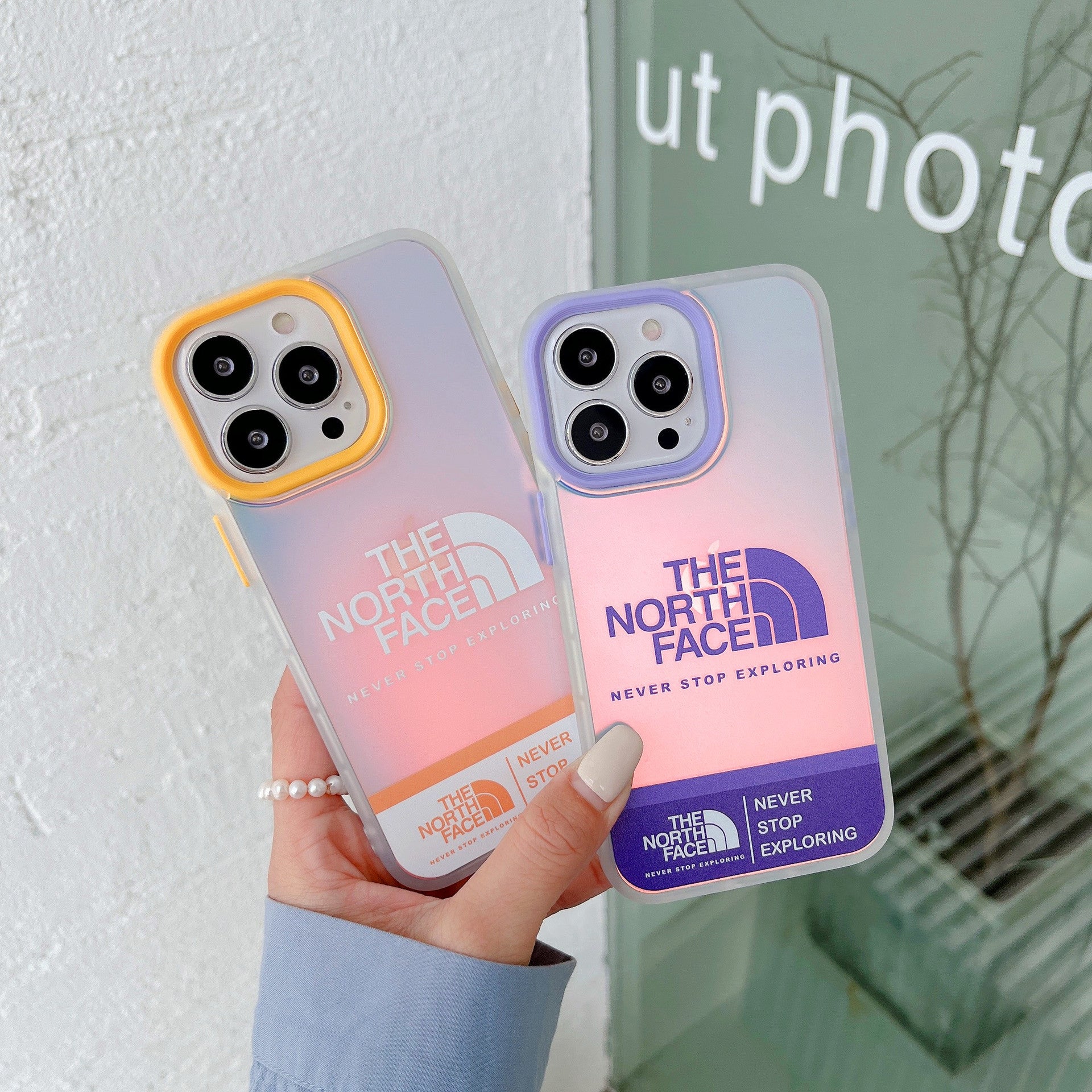 TNF  Laser iPhone Case